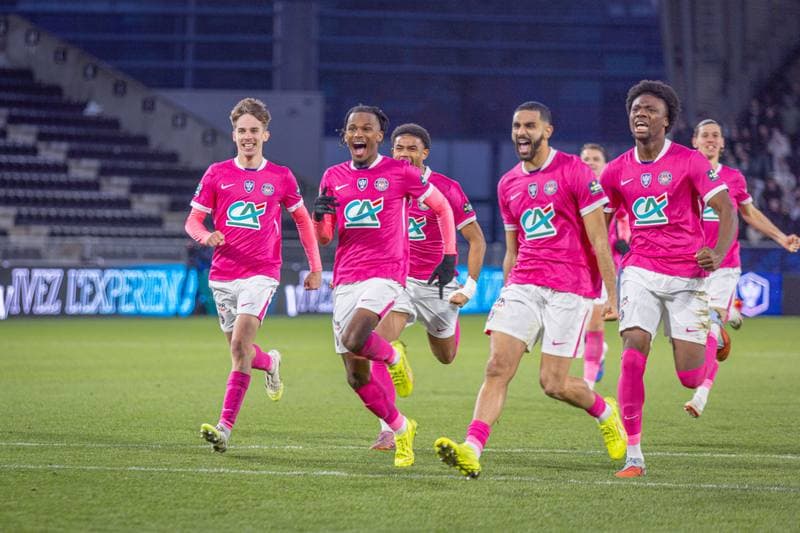 Football. French Cup. Angers - Toulouse. 10.01.2026