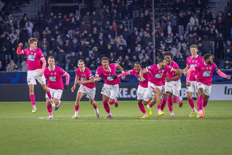 Football. French Cup. Angers - Toulouse. 10.01.2026
