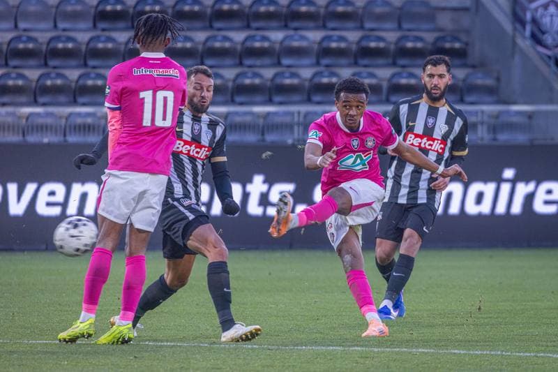 Football. French Cup. Angers - Toulouse. 10.01.2026