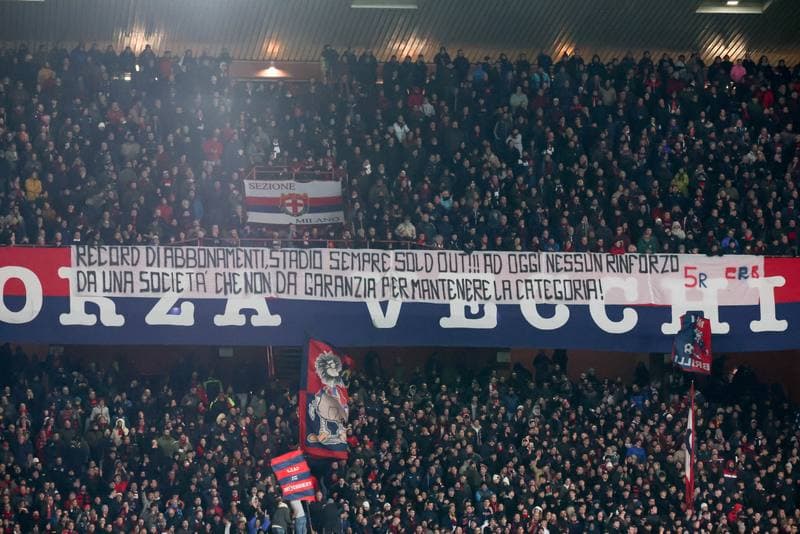 Football. Serie A. Genoa - Cagliari. 21.01.2026