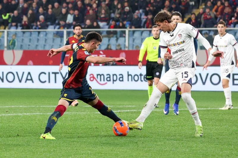 Football. Serie A. Genoa - Cagliari. 21.01.2026