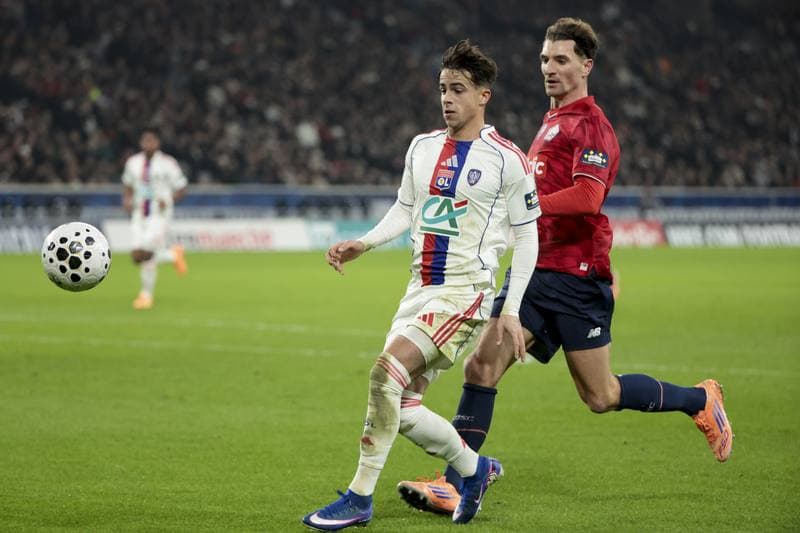 Football. French Cup. Lille - Lyon. 11.01.2026
