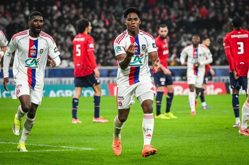 Football. French Cup. Lille - Lyon. 11.01.2026