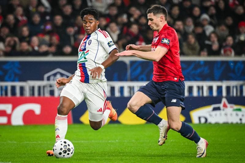 Football. French Cup. Lille - Lyon. 11.01.2026