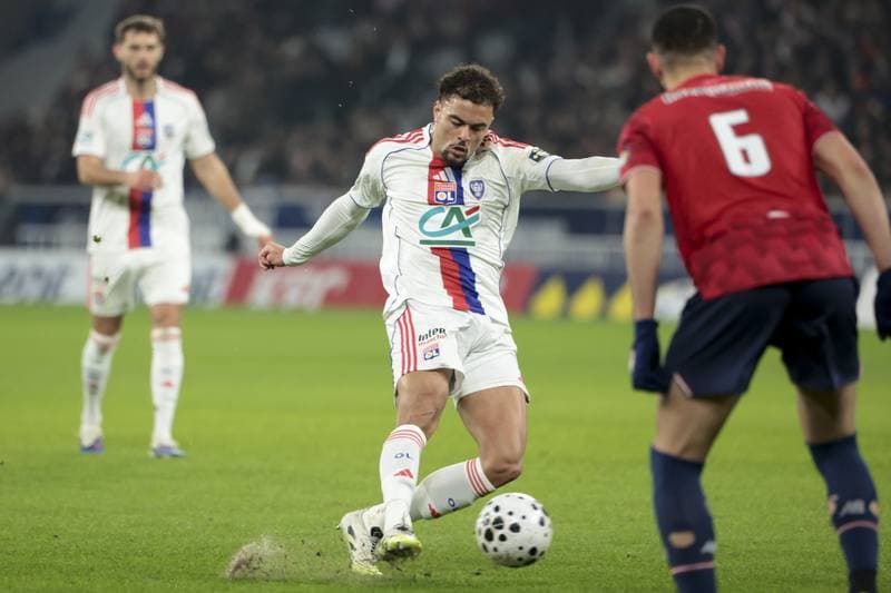 Football. French Cup. Lille - Lyon. 11.01.2026