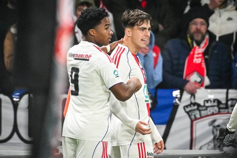 Football. French Cup. Lille - Lyon. 11.01.2026