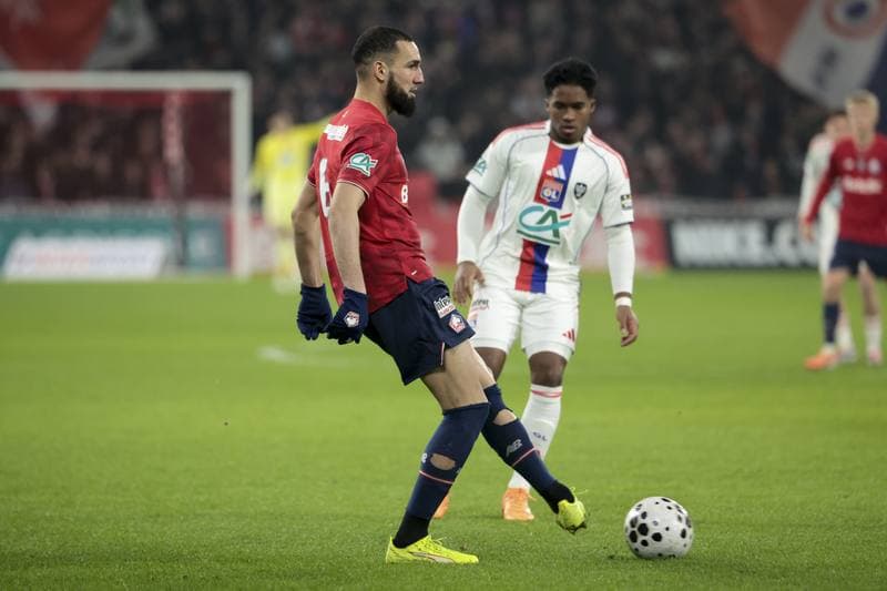 Football. French Cup. Lille - Lyon. 11.01.2026