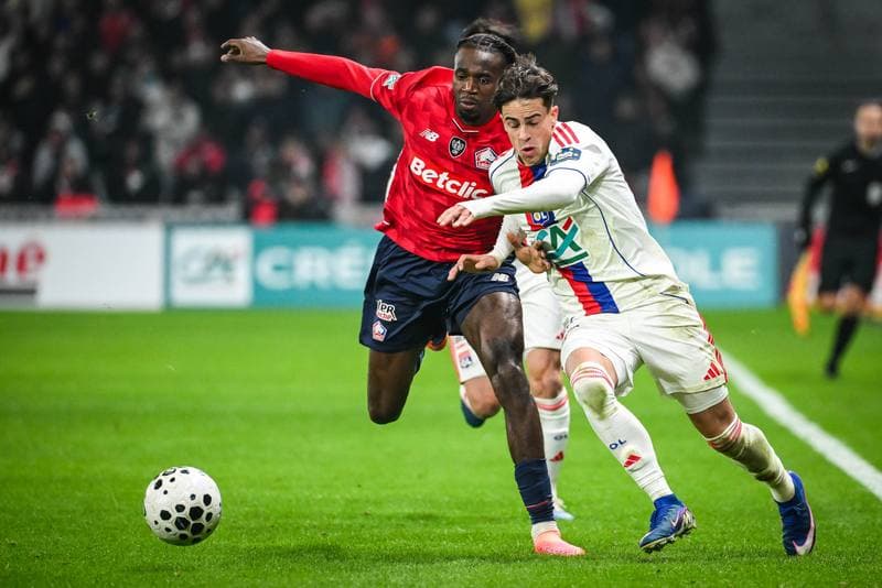 Football. French Cup. Lille - Lyon. 11.01.2026