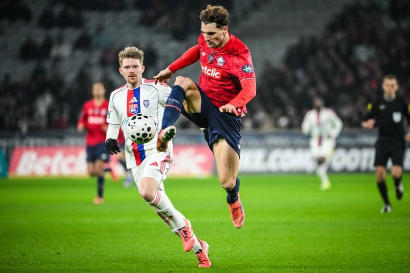Football. French Cup. Lille - Lyon. 11.01.2026