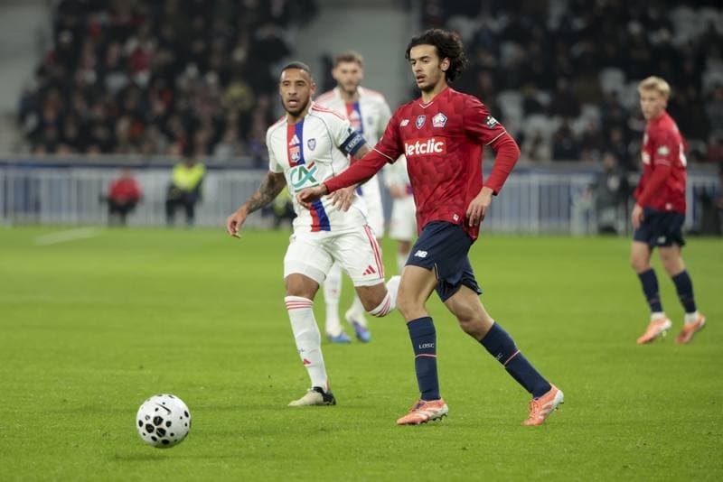 Football. French Cup. Lille - Lyon. 11.01.2026