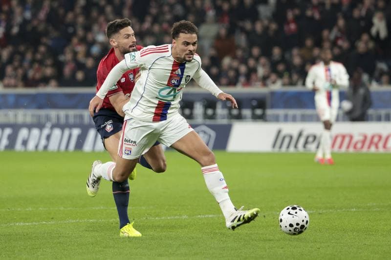 Football. French Cup. Lille - Lyon. 11.01.2026
