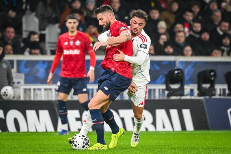 Football. French Cup. Lille - Lyon. 11.01.2026