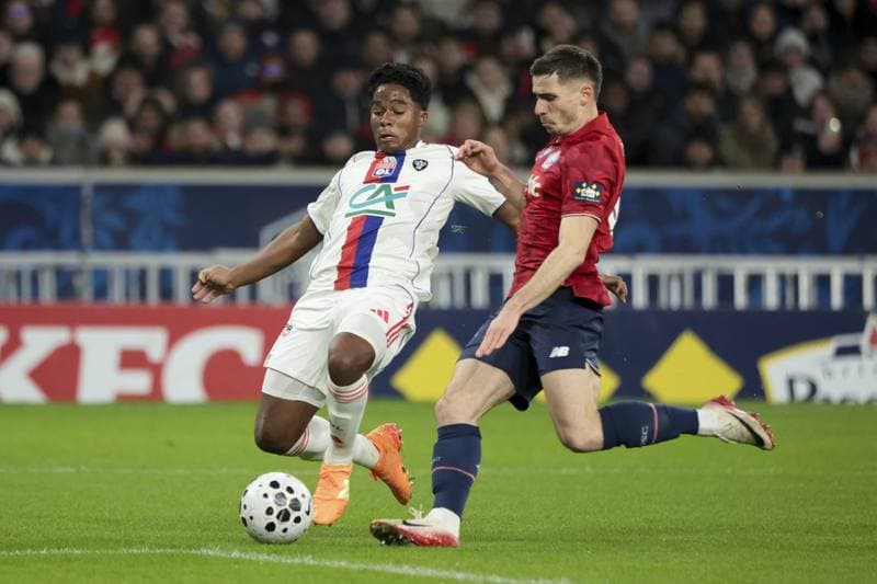 Football. French Cup. Lille - Lyon. 11.01.2026
