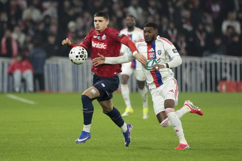 Football. French Cup. Lille - Lyon. 11.01.2026