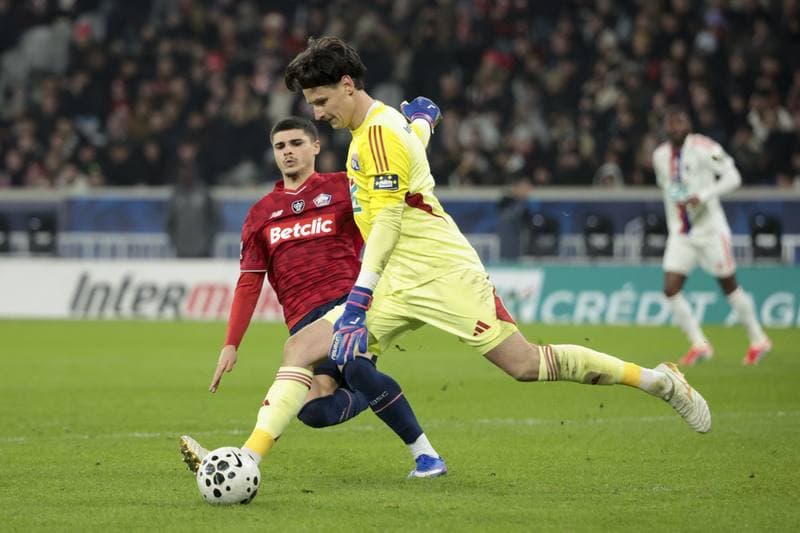 Football. French Cup. Lille - Lyon. 11.01.2026
