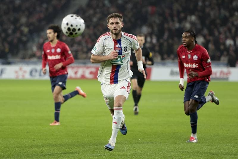 Football. French Cup. Lille - Lyon. 11.01.2026