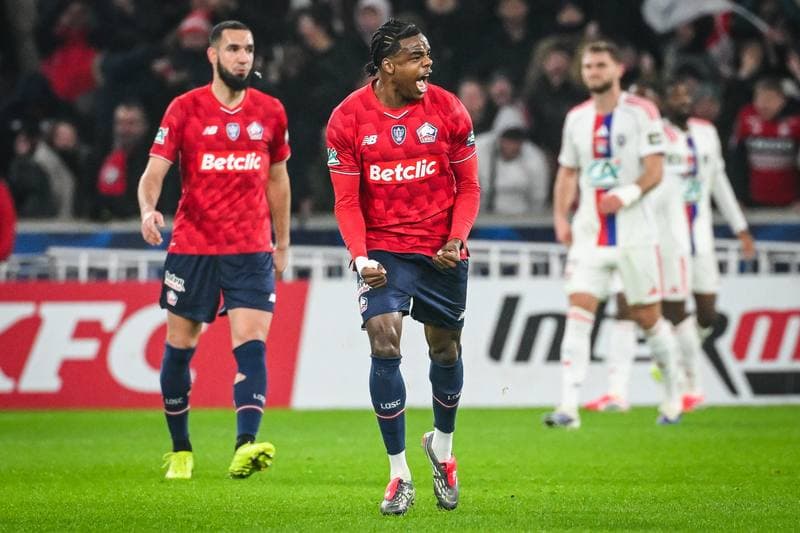 Football. French Cup. Lille - Lyon. 11.01.2026