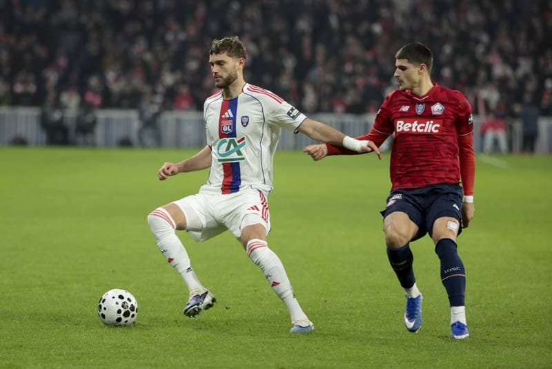 Football. French Cup. Lille - Lyon. 11.01.2026