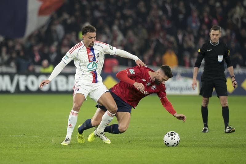 Football. French Cup. Lille - Lyon. 11.01.2026