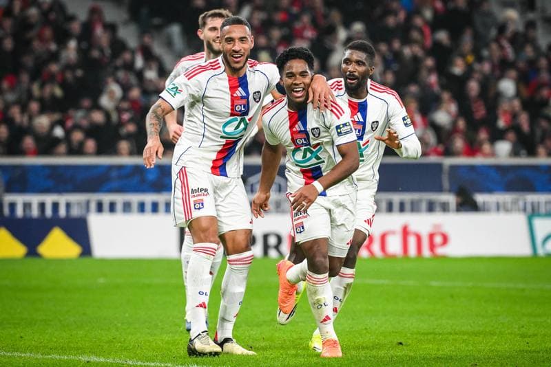 Football. French Cup. Lille - Lyon. 11.01.2026