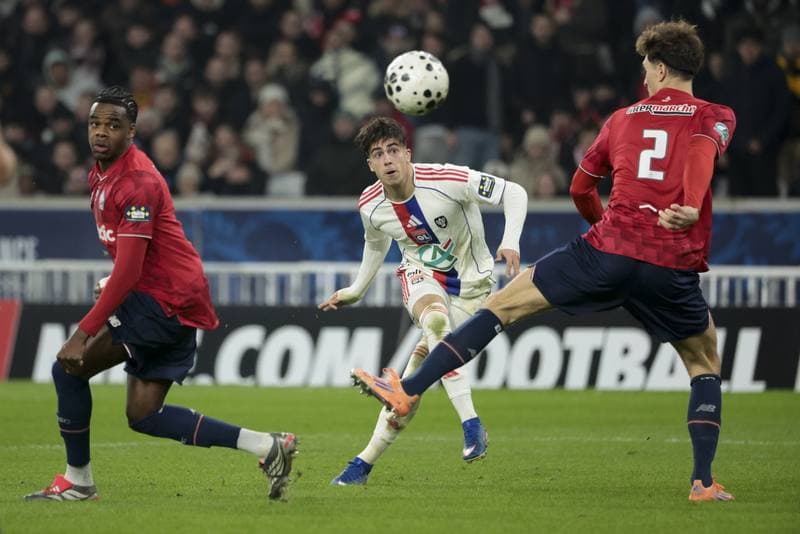 Football. French Cup. Lille - Lyon. 11.01.2026