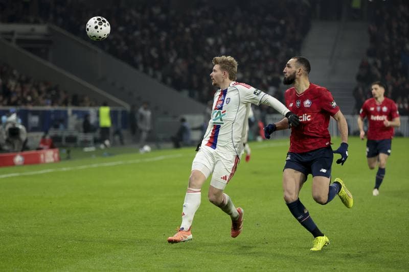 Football. French Cup. Lille - Lyon. 11.01.2026