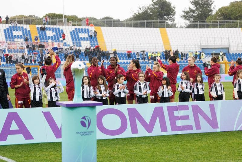 Football. Women's Supercoppa. Juventus - AS Roma. 11.01.2026
