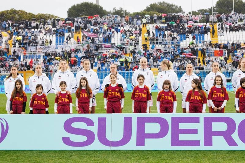 Football. Women's Supercoppa. Juventus - AS Roma. 11.01.2026