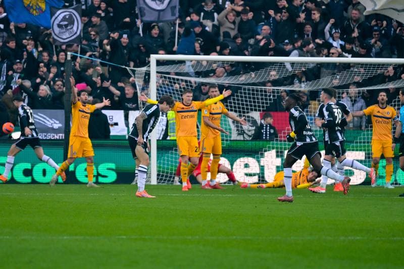 Football. Serie A. Udinese Calcio - Pisa SC. 10.01.2026