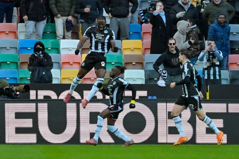 Football. Serie A. Udinese Calcio - Pisa SC. 10.01.2026