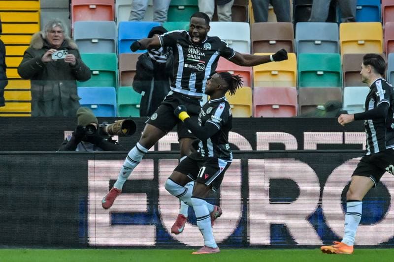Football. Serie A. Udinese Calcio - Pisa SC. 10.01.2026