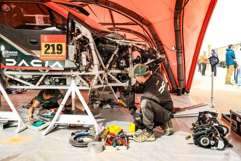 Motorsport. Dakar Rally. Rest Day. 10.01.2026