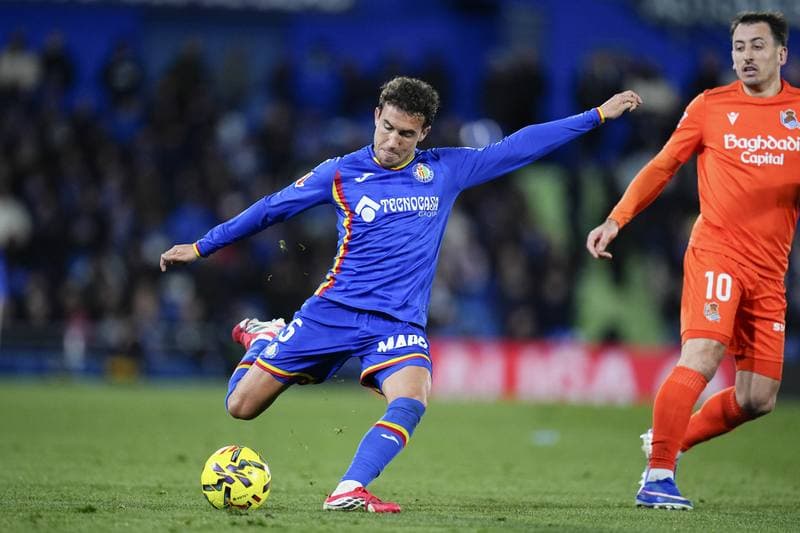 Football. La Liga. Getafe - Real Sociedad. 09.01.2026