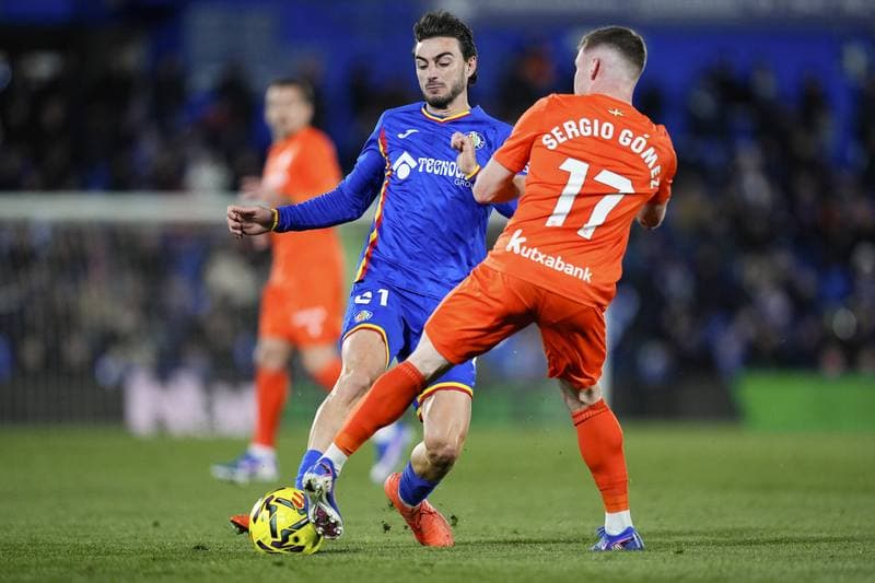 Football. La Liga. Getafe - Real Sociedad. 09.01.2026