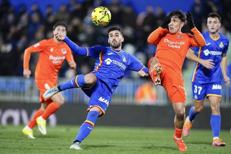 Football. La Liga. Getafe - Real Sociedad. 09.01.2026