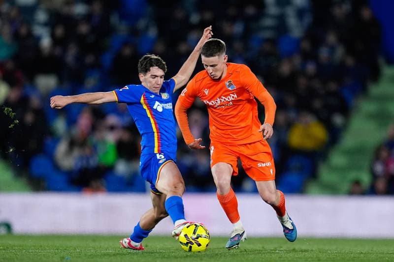 Football. La Liga. Getafe - Real Sociedad. 09.01.2026