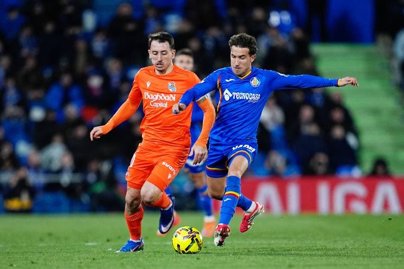 Football. La Liga. Getafe - Real Sociedad. 09.01.2026