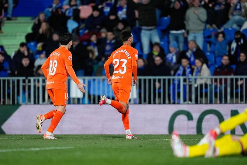 Football. La Liga. Getafe - Real Sociedad. 09.01.2026