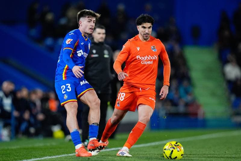 Football. La Liga. Getafe - Real Sociedad. 09.01.2026