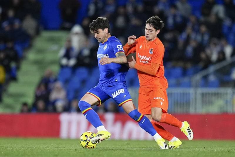 Football. La Liga. Getafe - Real Sociedad. 09.01.2026
