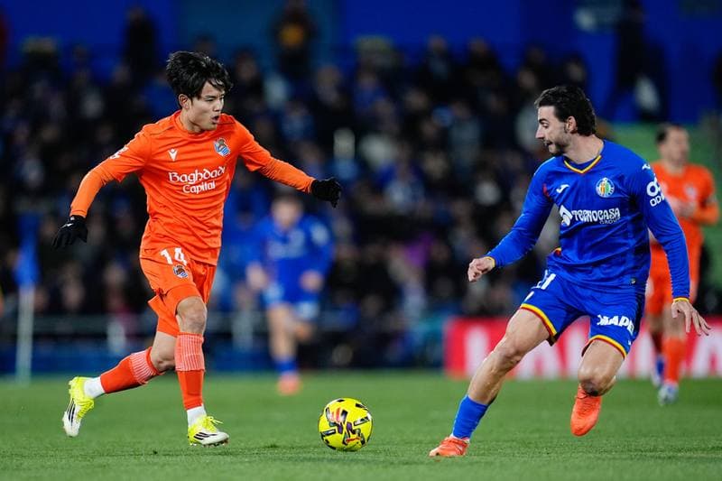 Football. La Liga. Getafe - Real Sociedad. 09.01.2026