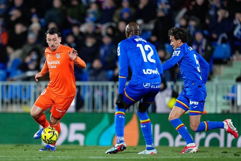 Football. La Liga. Getafe - Real Sociedad. 09.01.2026