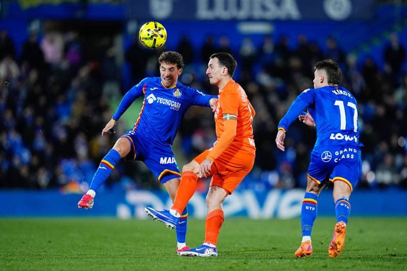 Football. La Liga. Getafe - Real Sociedad. 09.01.2026