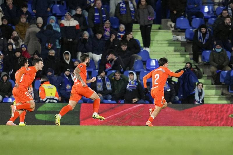 Football. La Liga. Getafe - Real Sociedad. 09.01.2026