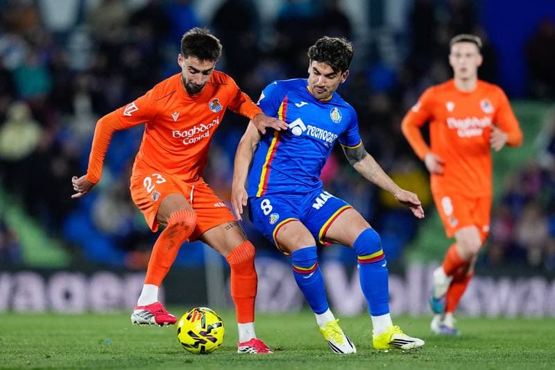 Football. La Liga. Getafe - Real Sociedad. 09.01.2026