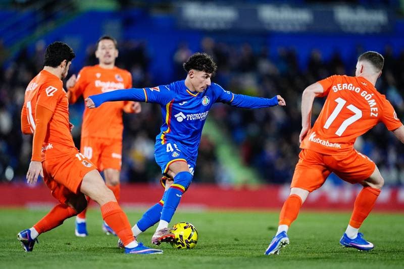 Football. La Liga. Getafe - Real Sociedad. 09.01.2026