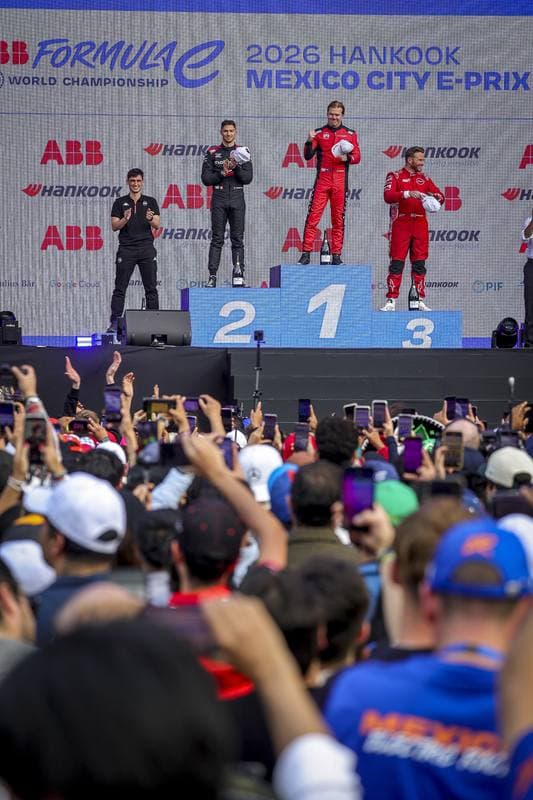 Motorsport. Formula E. Mexico City ePrix. 10.01.2025