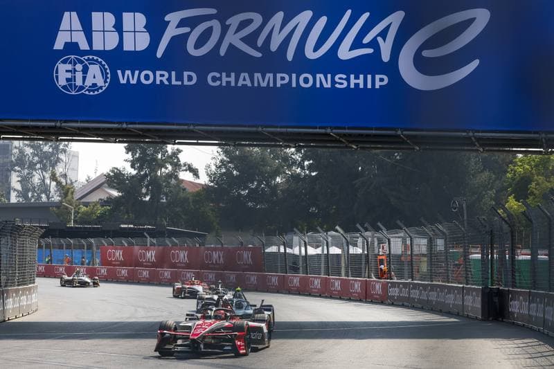 Motorsport. Formula E. Mexico City ePrix. 10.01.2025