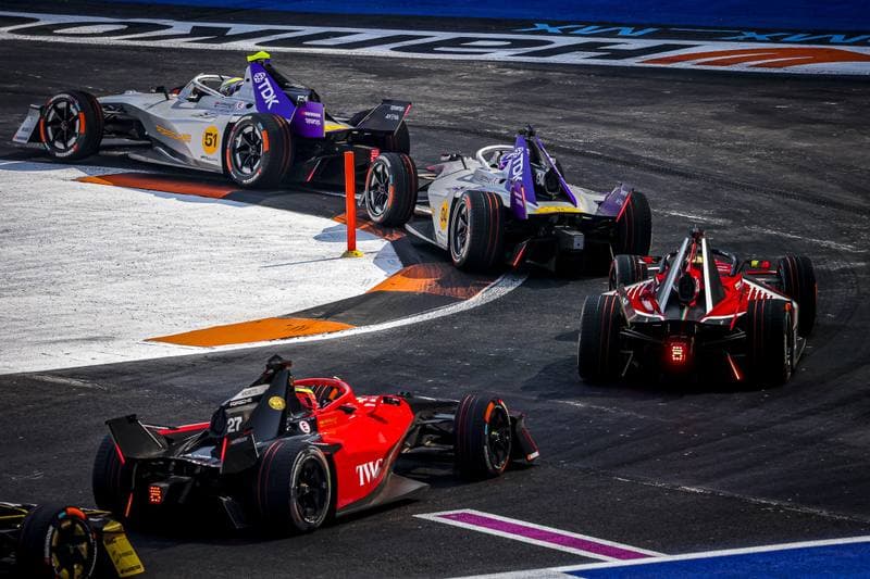 Motorsport. Formula E. Mexico City ePrix. 10.01.2025