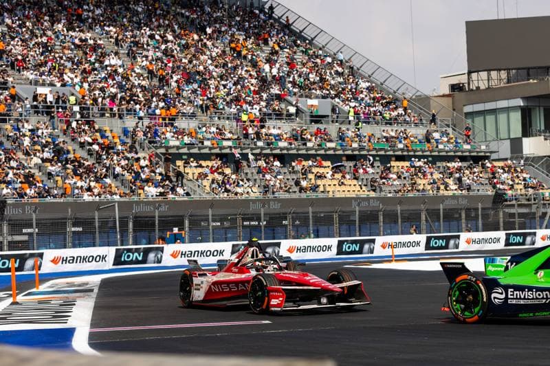 Motorsport. Formula E. Mexico City ePrix. 10.01.2025